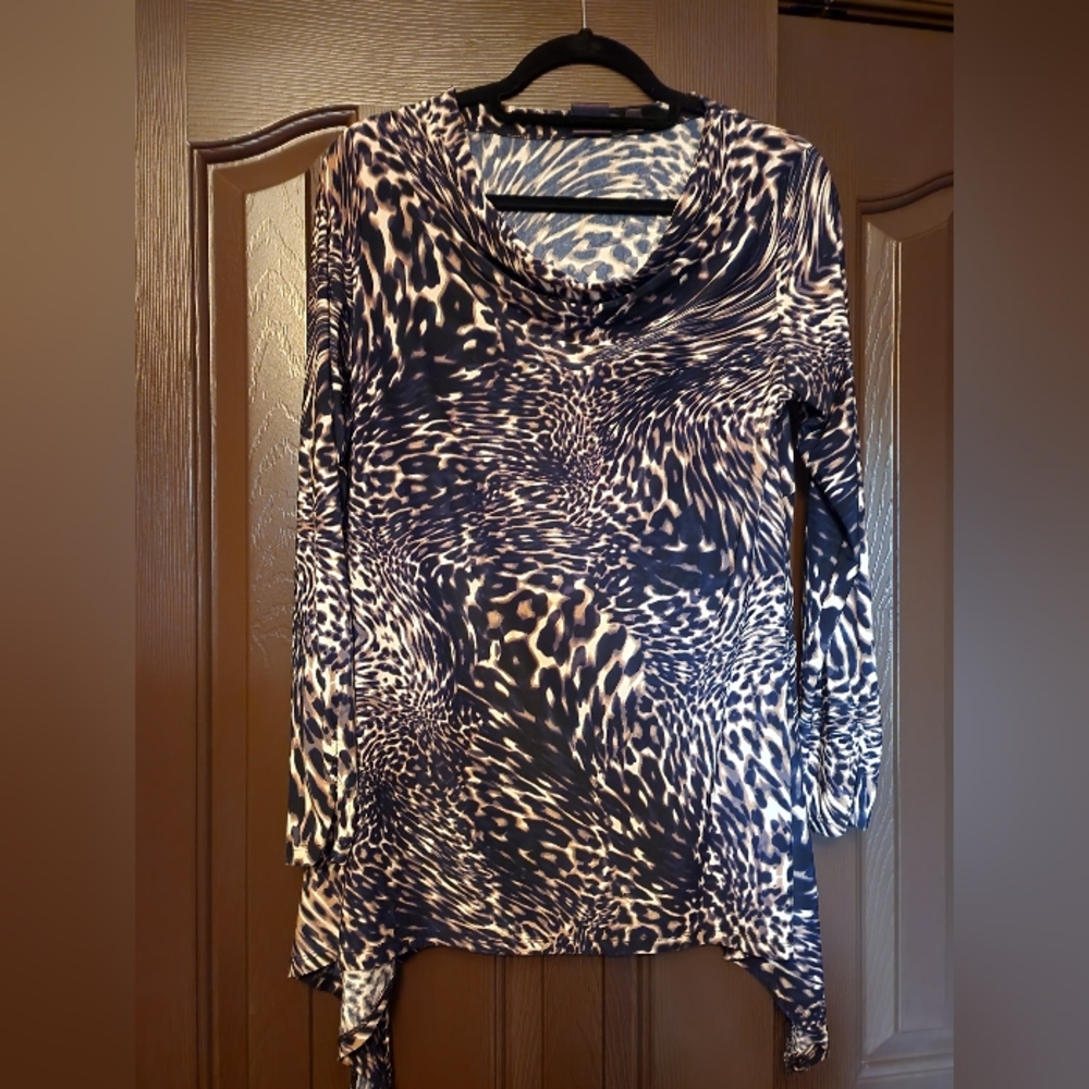 Rafella Tunic Deep Brown Tunic